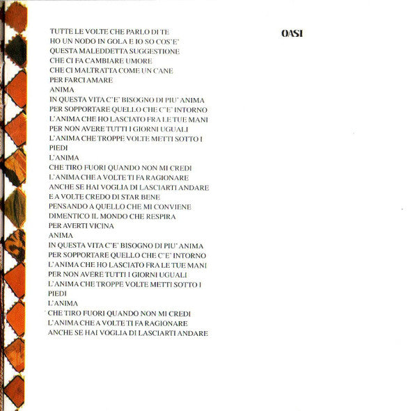 Non Calpestare I Fiori Nel Deserto (CD) | Near Mint (NM or M-) Near Mint (NM or M-) - ROCK / USED *NEAR MINT*