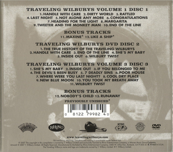 The Traveling Wilburys Collection (2xCD + DVD BOX) | Near Mint (NM) Near Mint (NM) - ROCK / USED *NEAR MINT*
