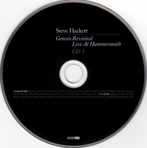 Steve Hackett - Genesis Revisited: Live At Hammersmith (3xCD / 2xDVD) | Near Mint (NM) Near Mint (NM) - ROCK / USED *NEAR MINT*