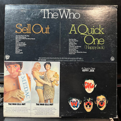 The Who - A Quick One (Happy Jack) / The Who Sell Out (VINYL 2xLP MCA MCA2-4067) | USED - ROCK / USED *NEAR MINT*