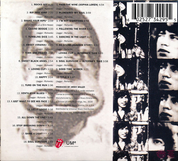 The Rolling Stones - Exile On Main St (2x CD UMe ‎– B0014130-02) | USED Near Mint (NM or M-) Near Mint (NM) - ROCK / USED *NEAR MINT*