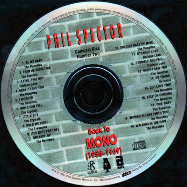 Back To Mono (1958-1969) (3xCD) | Near Mint (NM) Near Mint (NM) - ROCK / USED *NEAR MINT*