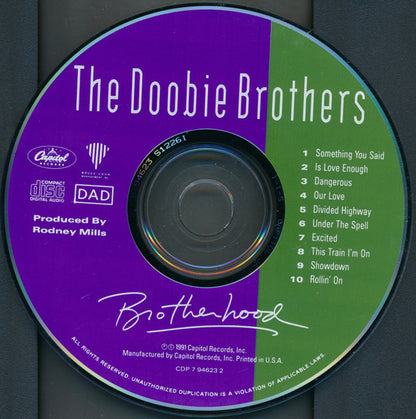 Brotherhood (CD) | Near Mint (NM or M-) Near Mint (NM or M-) - ROCK / USED *NEAR MINT*