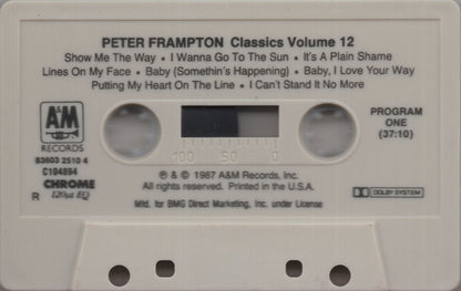 Peter Frampton - Classics Volume 12 *CASSETTE* | Near Mint (NM) Near Mint (NM) - ROCK / USED *NEAR MINT*