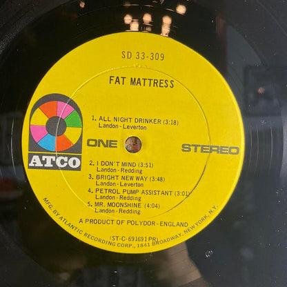 Fat Mattress - Fat Mattress (VINYL) | Near Mint (NM) Very Good Plus (VG+) - ROCK / USED *NEAR MINT*