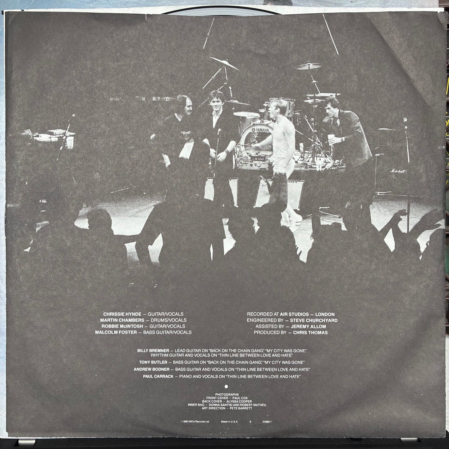 Learning To Crawl (VINYL) | Near Mint (NM or M-) Excellent (EX) - ROCK / USED *NEAR MINT*
