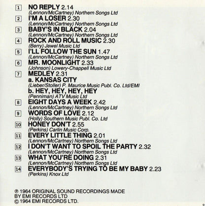 The Beatles - Beatles For Sale *CD-GERMANY* | Near Mint (NM) Near Mint (NM) - ROCK / USED *NEAR MINT*