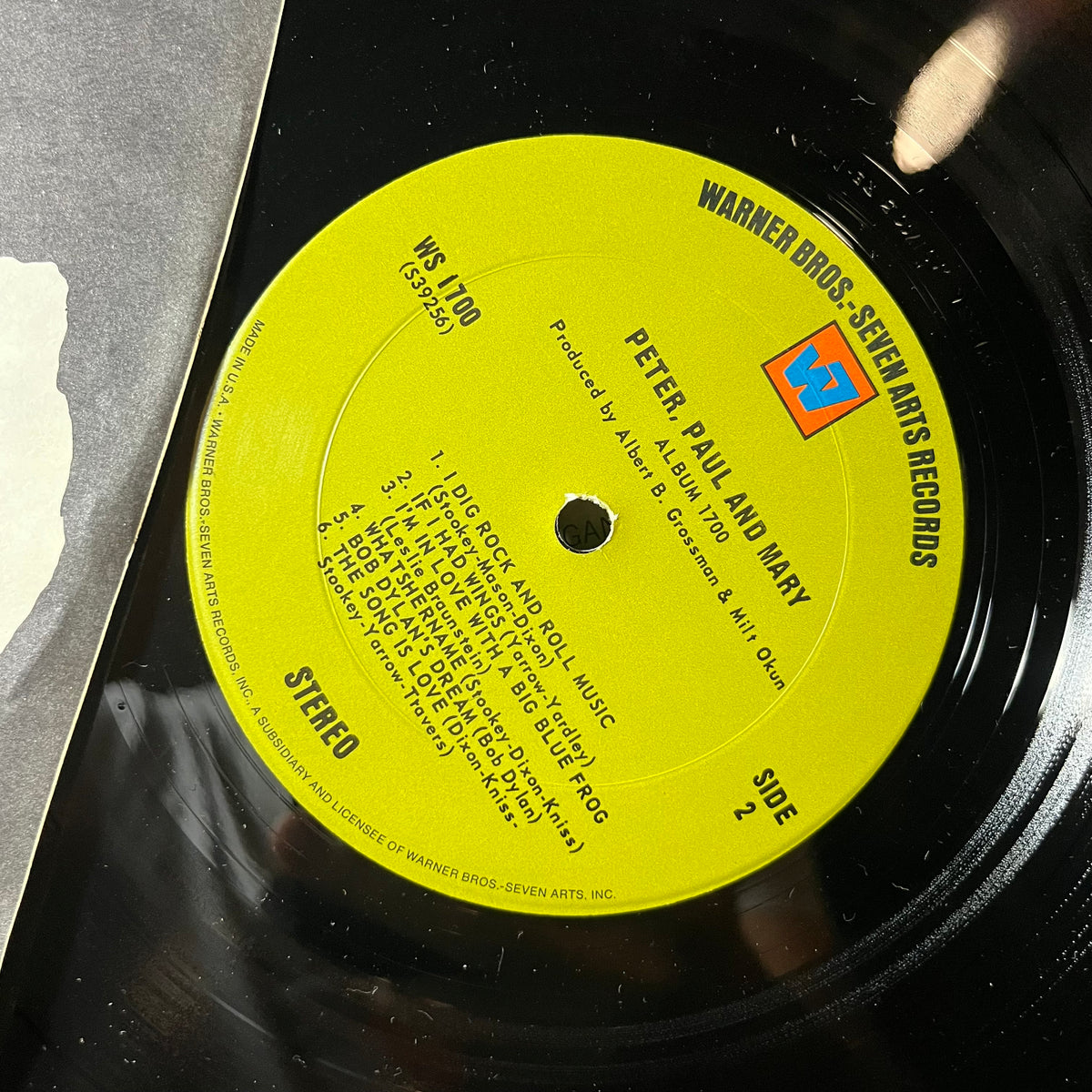 Peter, Paul And Mary - Album 1700 (VINYL LP) | USED Near Mint (NM or M-) Near Mint (NM or M-) - ROCK / USED *NEAR MINT*