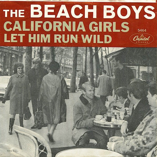 California Girls / Let Him Run Wild | Near Mint (NM) Near Mint (NM)