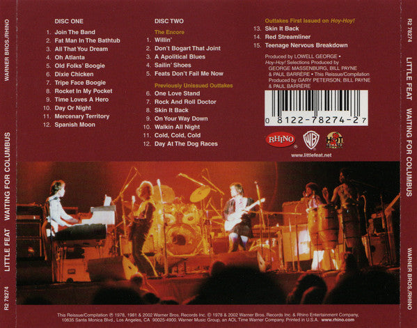 Waiting For Columbus (2xCD) | Near Mint (NM or M-) Excellent (EX) - ROCK / USED *NEAR MINT*