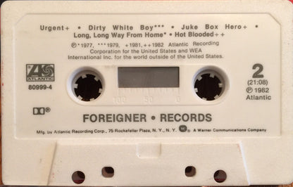 Foreigner - Records *CASSETTE* | Near Mint (NM) Near Mint (NM) - ROCK / USED *NEAR MINT*