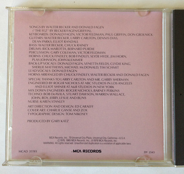 The Royal Scam (CD) | Near Mint (NM) Near Mint (NM) - ROCK / USED *NEAR MINT*