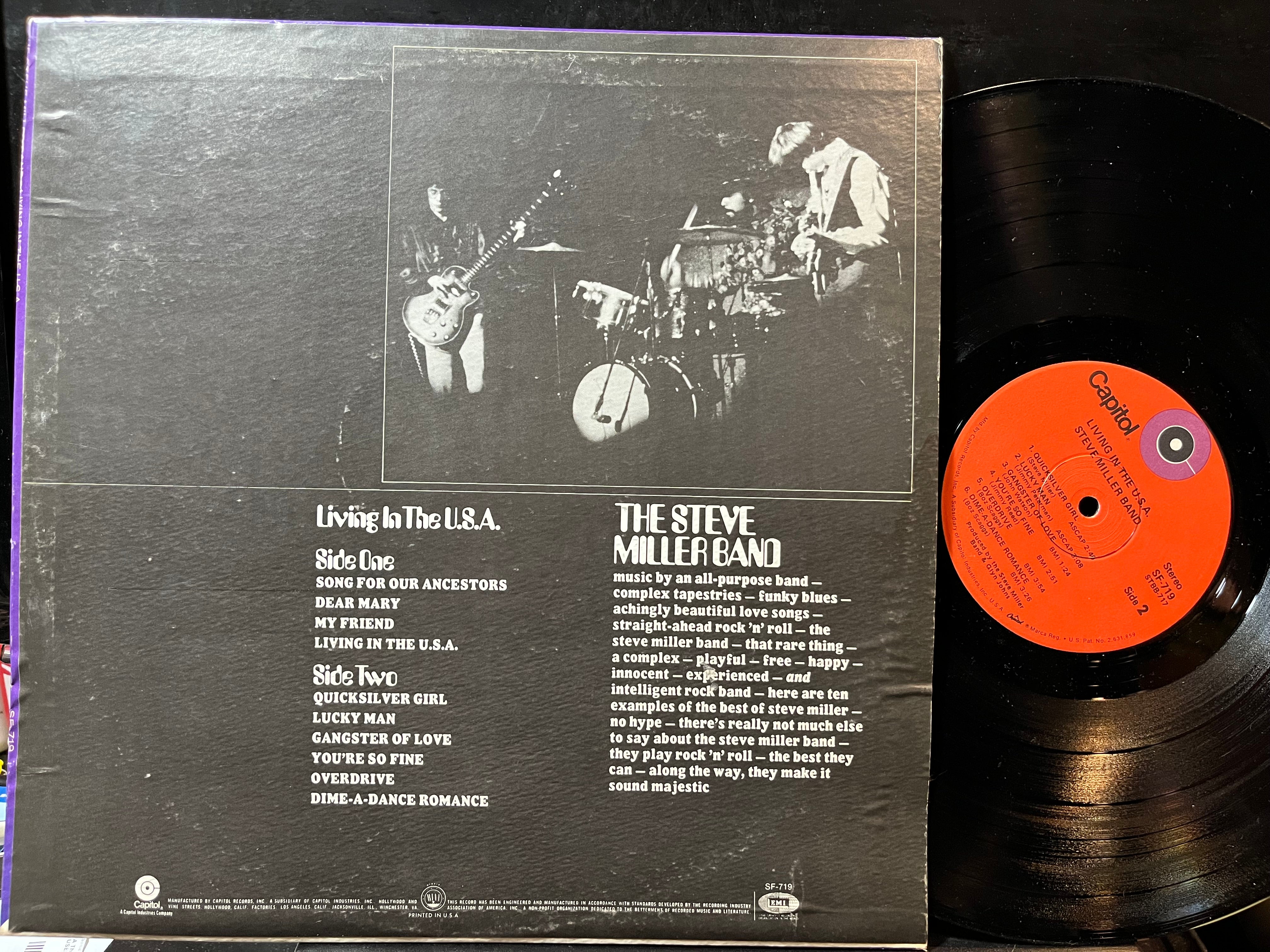 Steve Miller Band - Living In The U.S.A. (VINYL) | Near Mint (NM