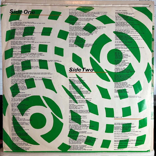 Invisible Touch (VINYL) | Excellent (EX) - ROCK / USED *VERY GOOD++*