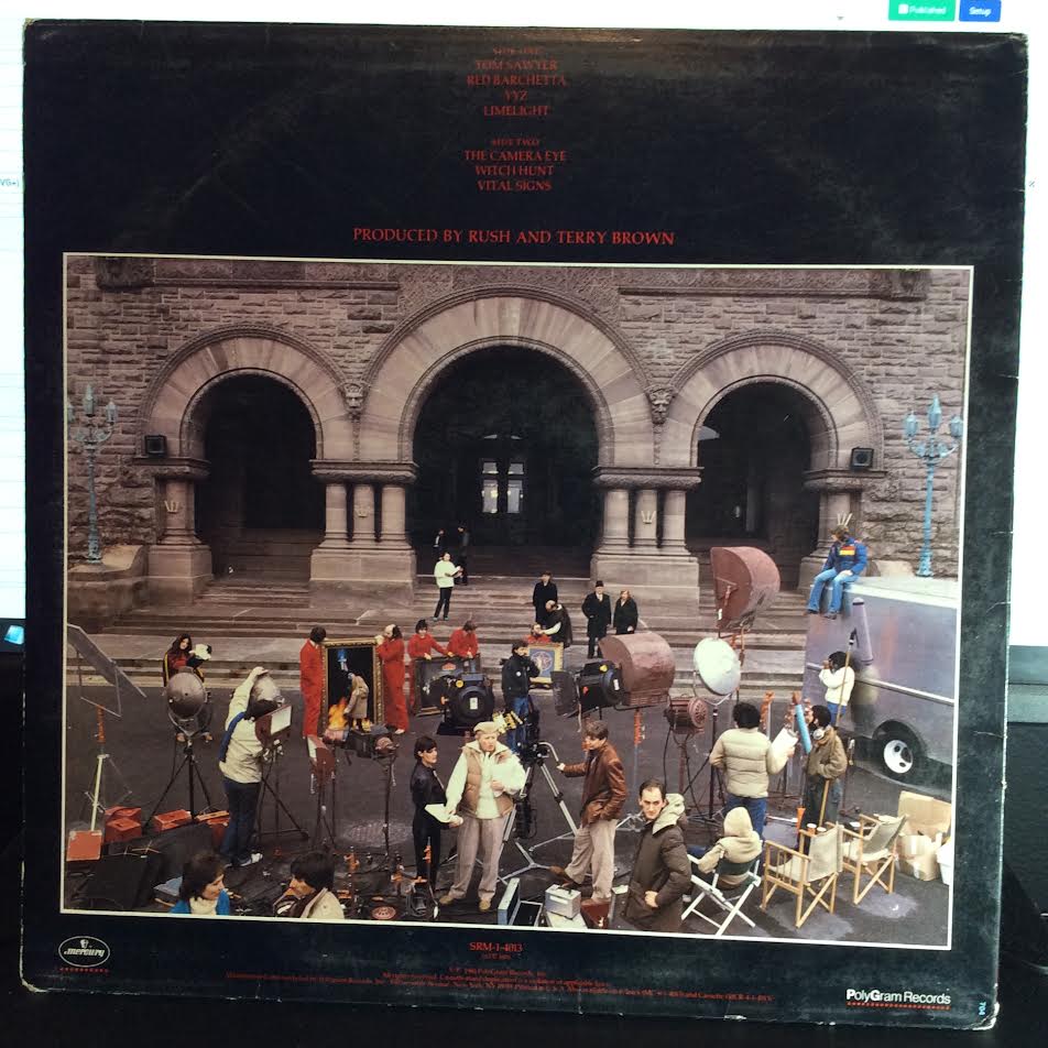 Rush - Moving Pictures (VINYL LP Mercury ‎– SRM-1-4013) | USED Very Good Plus (VG+) Very Good Plus (VG+) - ROCK / USED *VERY GOOD+*