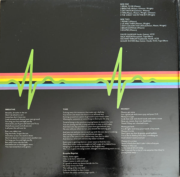 The Dark Side Of The Moon (VINYL) | Very Good Plus (VG+) Very Good (VG) - ROCK / USED *VERY GOOD+*