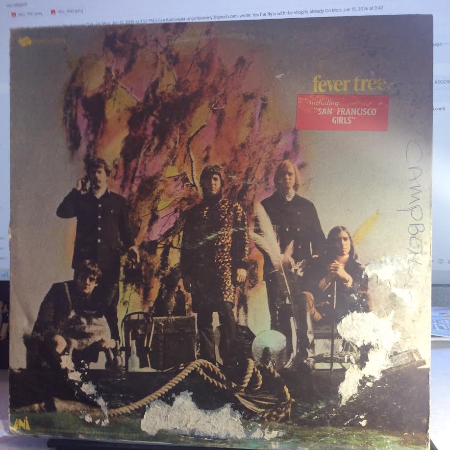 Fever Tree - Fever Tree (VINYL) | Very Good Plus (VG+) Good Plus (G+) - ROCK / USED *VERY GOOD+*