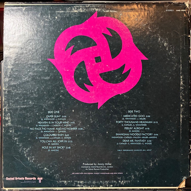 Best Of Traffic (VINYL) | Very Good Plus (VG+) Very Good Plus (VG+) - ROCK / USED *VERY GOOD+*