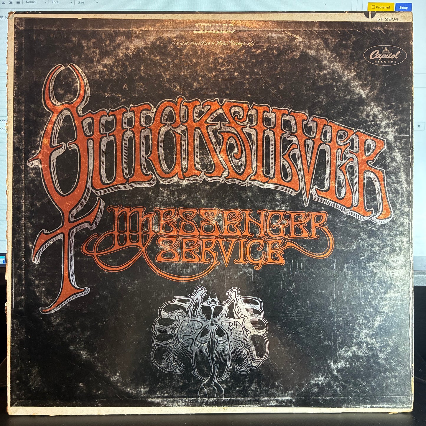 Quicksilver Messenger Service - Quicksilver Messenger Service (VINYL LP Capitol Records – ST-2904) | Very Good Plus (VG+) Very Good (VG) - ROCK / USED *VERY GOOD+*