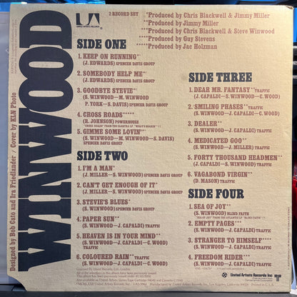 Steve Winwood - Winwood | Very Good Plus (VG+) Excellent (EX) - ROCK / USED *VERY GOOD++*
