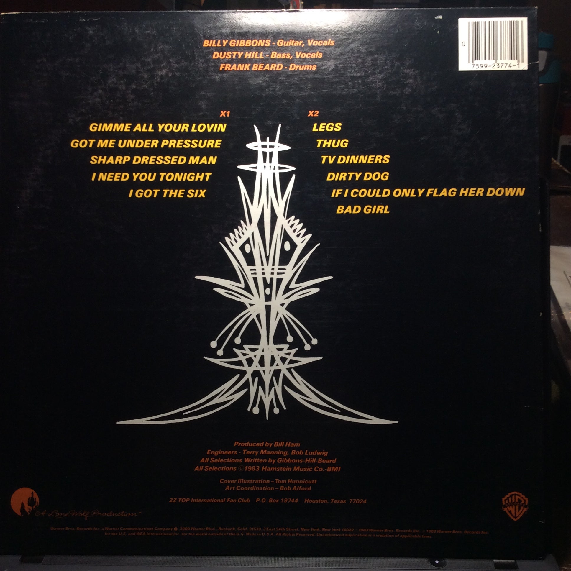 Eliminator (VINYL) | Very Good Plus (VG+) Excellent (EX) - ROCK / USED *VERY GOOD+*