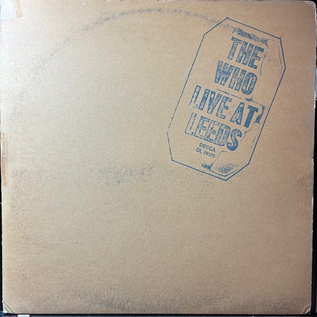 Live At Leeds (VINYL) | Very Good Plus (VG+) Very Good Plus (VG+) - ROCK / USED *VERY GOOD+*