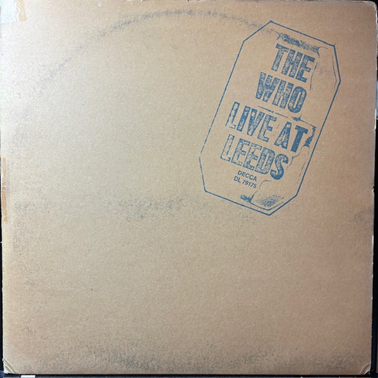 Live At Leeds (VINYL) | Very Good Plus (VG+) Very Good Plus (VG+) - ROCK / USED *VERY GOOD+*