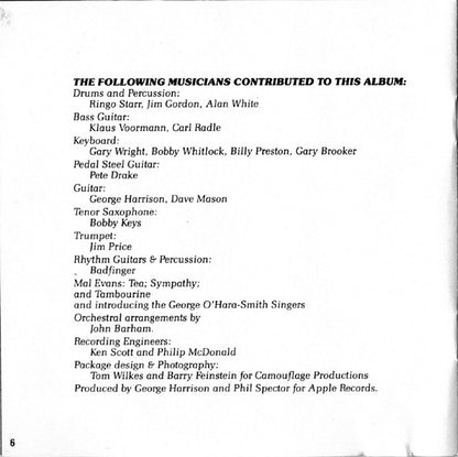 All Things Must Pass *2XCD* | Very Good Plus (VG+) Excellent (EX)