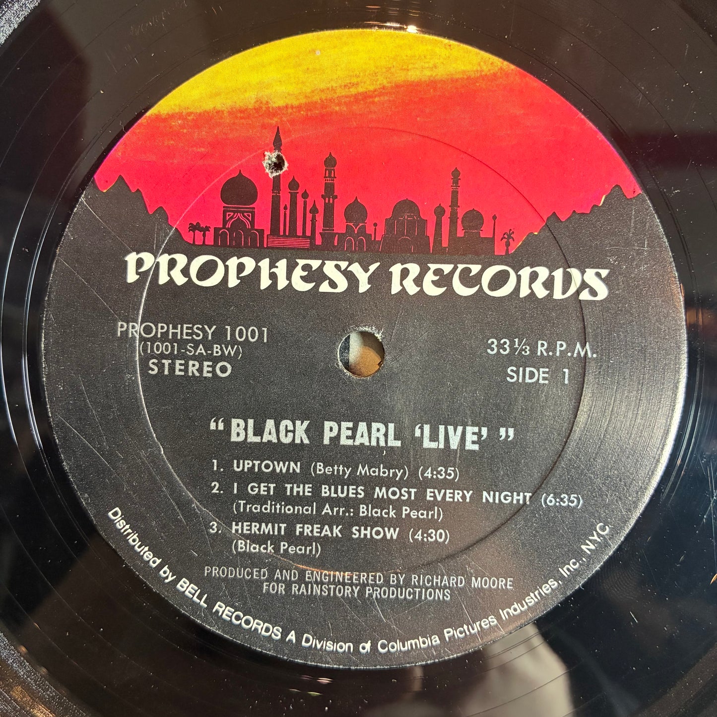 Black Pearl (9) - Live (VINYL) | Very Good Plus (VG+) Very Good Plus (VG+) - ROCK / USED *VERY GOOD+*