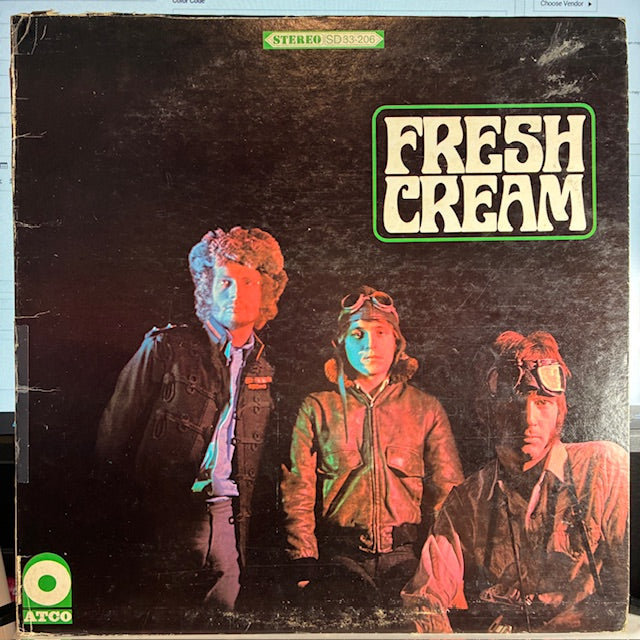 Fresh Cream (VINYL) | Very Good Plus (VG+) Very Good Plus (VG+) - ROCK / USED *VERY GOOD+*