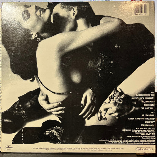 Love At First Sting (MISSPRESS VINYL) | Very Good Plus Plus (VG++) Very Good Plus (VG+) - ROCK / USED *VERY GOOD++*