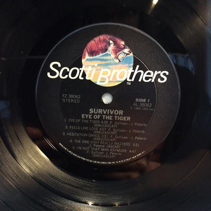 Eye Of The Tiger (VINYL) | Very Good Plus (VG+) Excellent+ (EX+) - ROCK / USED *VERY GOOD+*