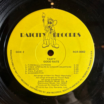 Tasty (VINYL) | Very Good Plus (VG+) Very Good Plus (VG+) - ROCK / USED *VERY GOOD+*