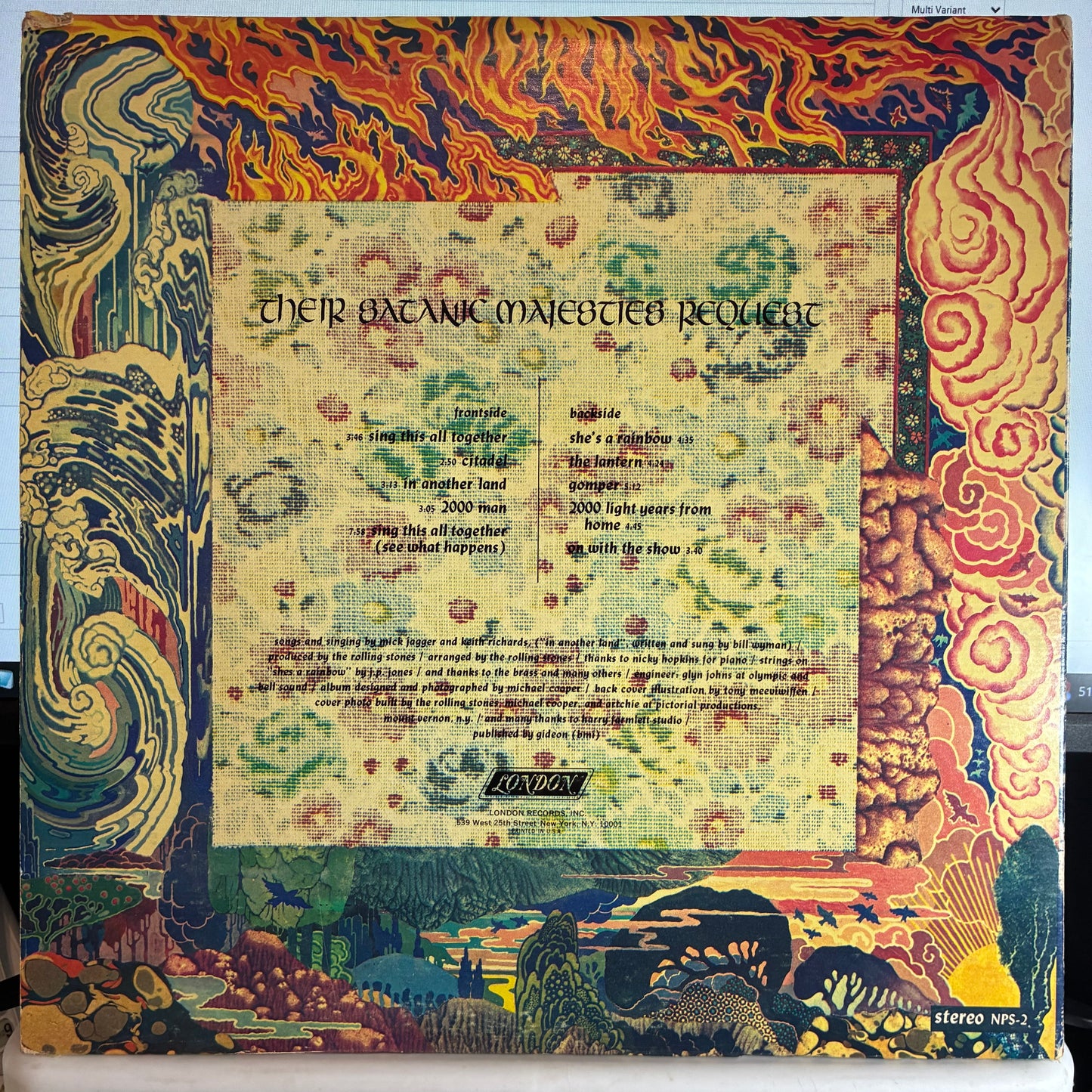 Their Satanic Majesties Request (VINYL) | Very Good Plus (VG+) Very Good Plus (VG+) - ROCK / USED *VERY GOOD+*