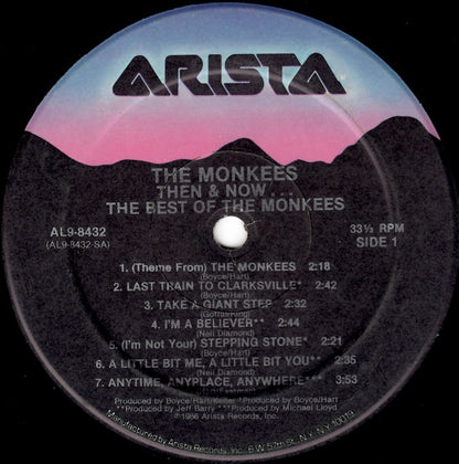 Then & Now... The Best Of The Monkees (VINYL) | Very Good Plus (VG+) Excellent+ (EX+) - ROCK / USED *VERY GOOD+*