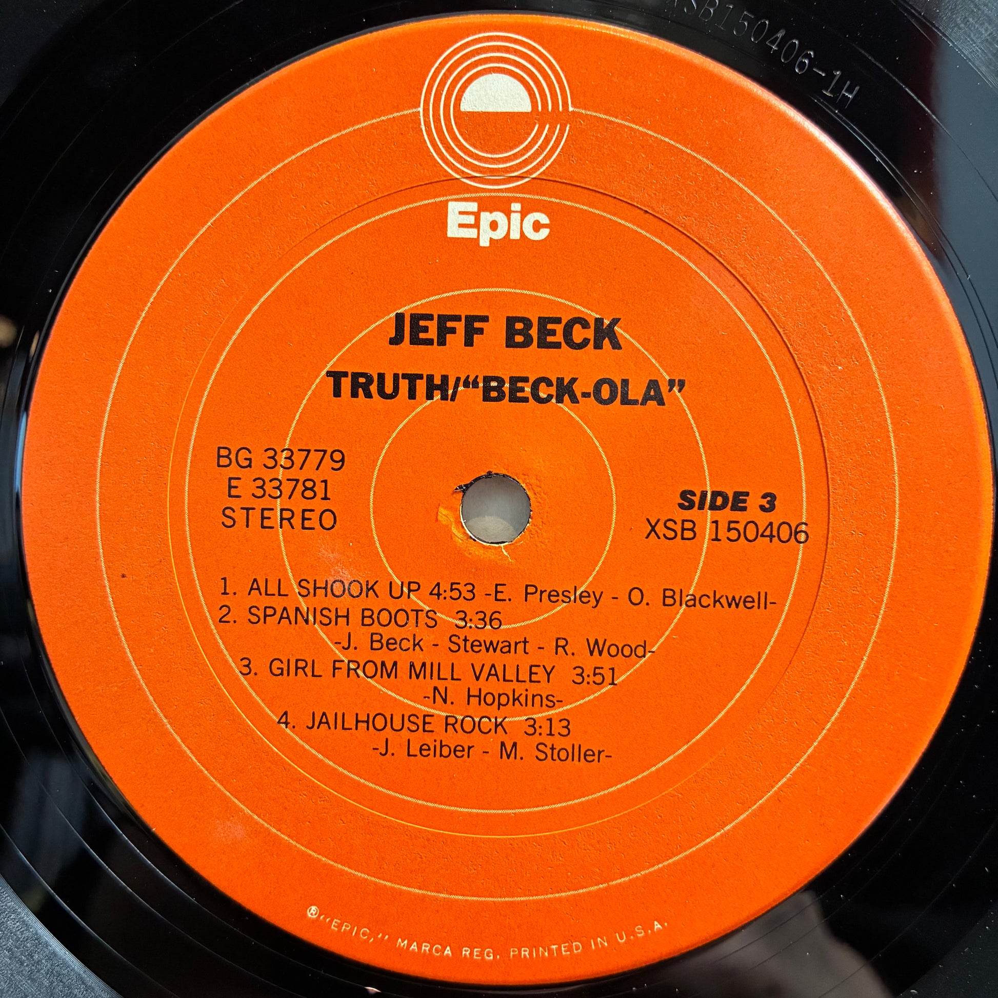 Jeff Beck - Truth/Beck-ola (2x VINYL) | Very Good Plus (VG+) Very Good Plus (VG+) - ROCK / USED *VERY GOOD+*