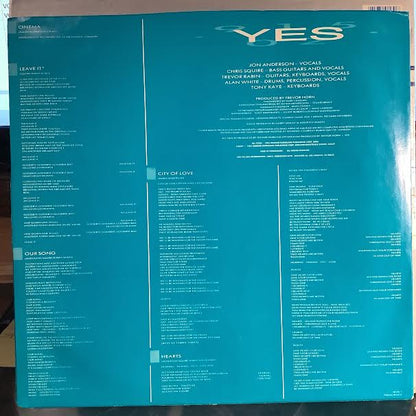 Yes - 90125 (SPECIALTY - VINYL) | Very Good Plus (VG+) Excellent (EX) - ROCK / USED *VERY GOOD++*