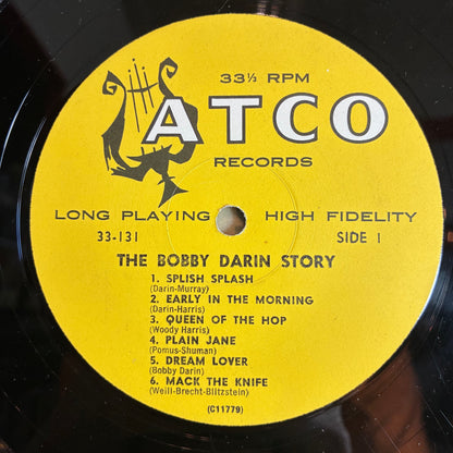 Bobby Darin - The Bobby Darin Story (VINYL) | Very Good Plus (VG+) Very Good Plus (VG+) - ROCK / USED *VERY GOOD+*