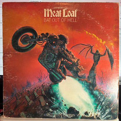 Bat Out Of Hell (VINYL) | Very Good Plus (VG+) Very Good (VG) - ROCK / USED *VERY GOOD+*