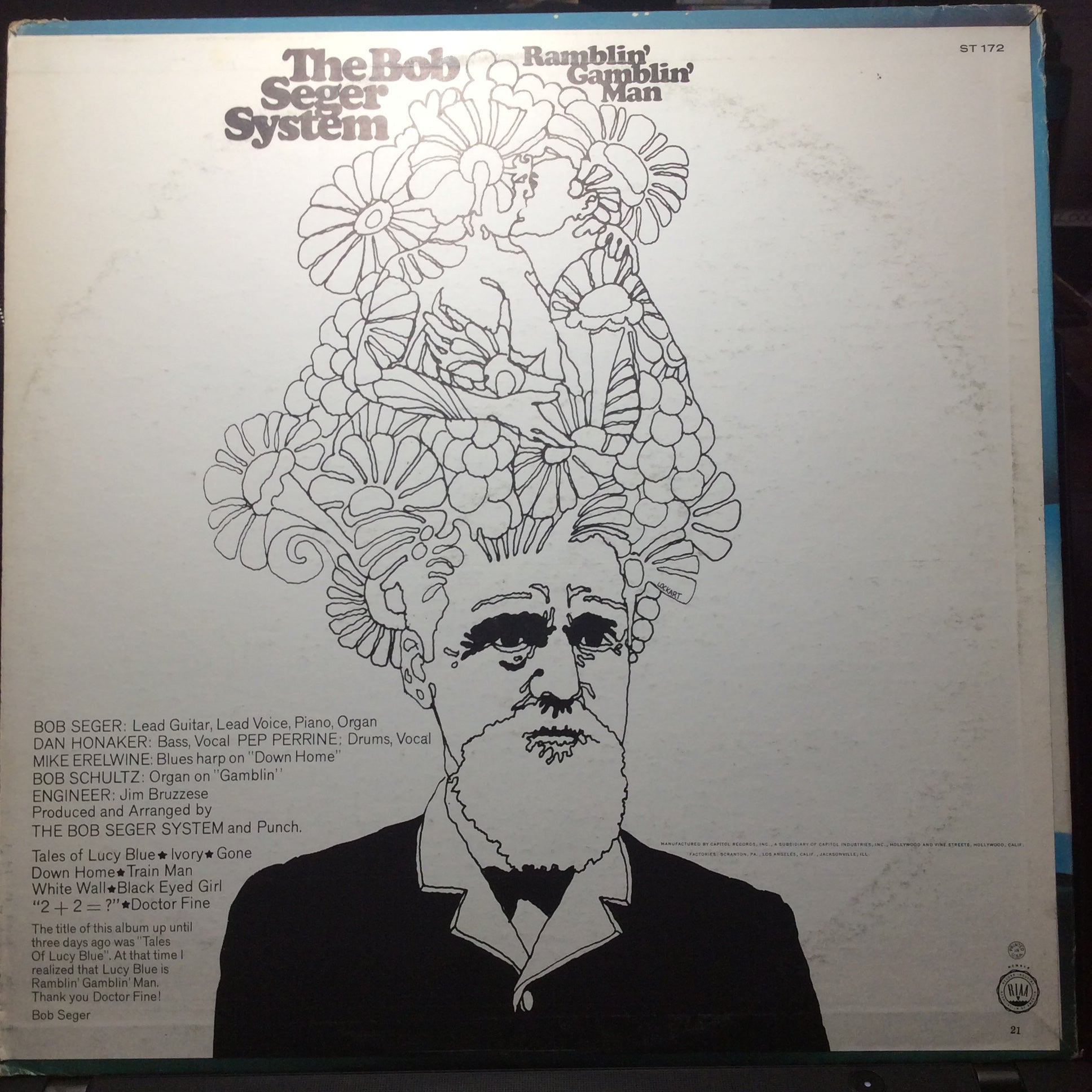 Ramblin' Gamblin' Man (VINYL) | Very Good Plus (VG+) Very Good Plus (VG+) - ROCK / USED *VERY GOOD+*