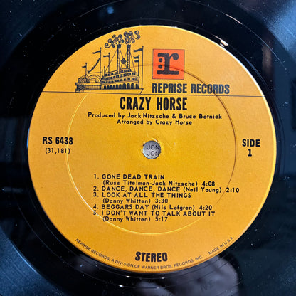 Crazy Horse (VINYL) | Very Good Plus (VG+) Excellent (EX) - ROCK / USED *VERY GOOD+*
