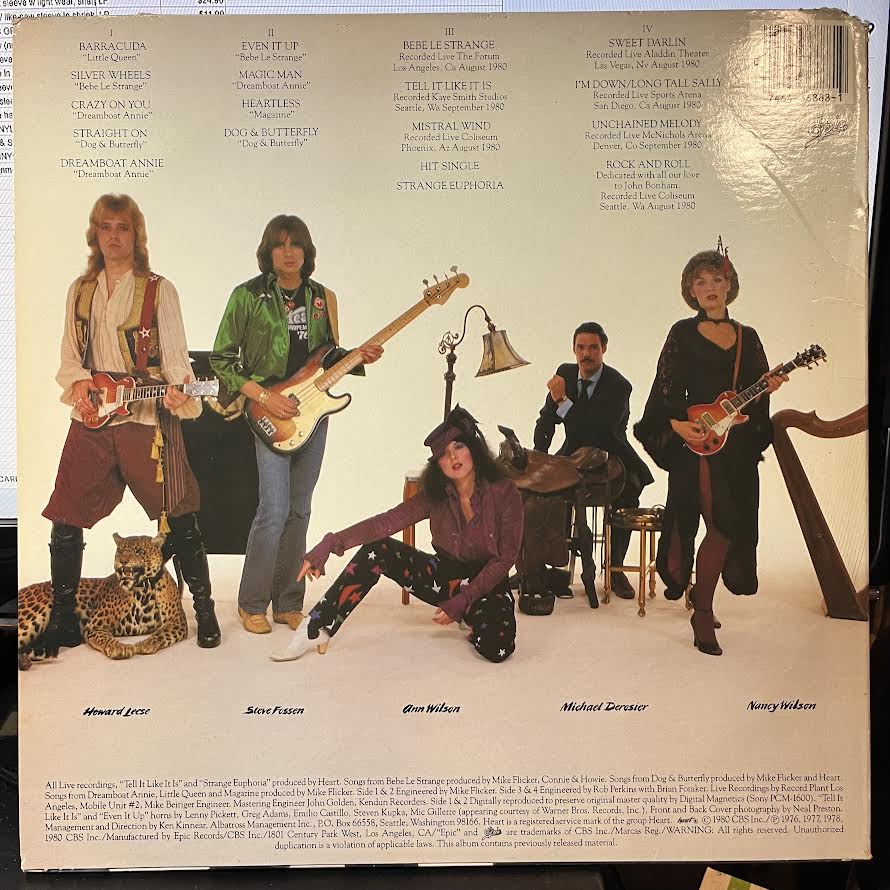 Greatest Hits / Live (2xVINYL) | Very Good Plus Plus (VG++) Near Mint- (NM-) - ROCK / USED *VERY GOOD++*