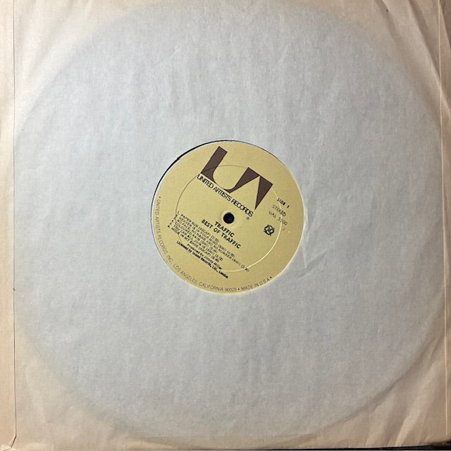 Best Of Traffic (VINYL) | Very Good Plus (VG+) Very Good Plus (VG+) - ROCK / USED *VERY GOOD+*