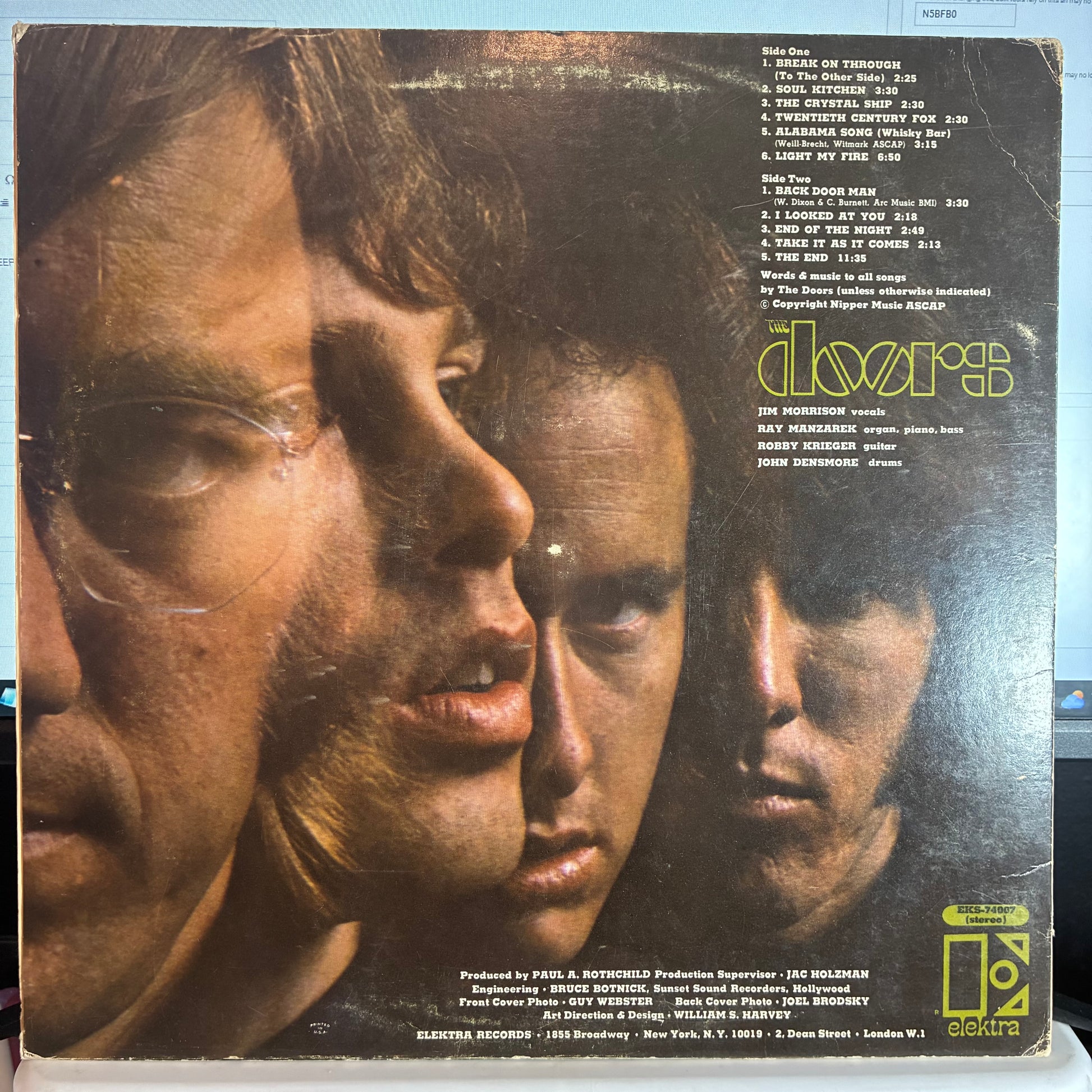 The Doors (VINYL) | Very Good Plus (VG+) Very Good Plus (VG+) - ROCK / USED *VERY GOOD+*