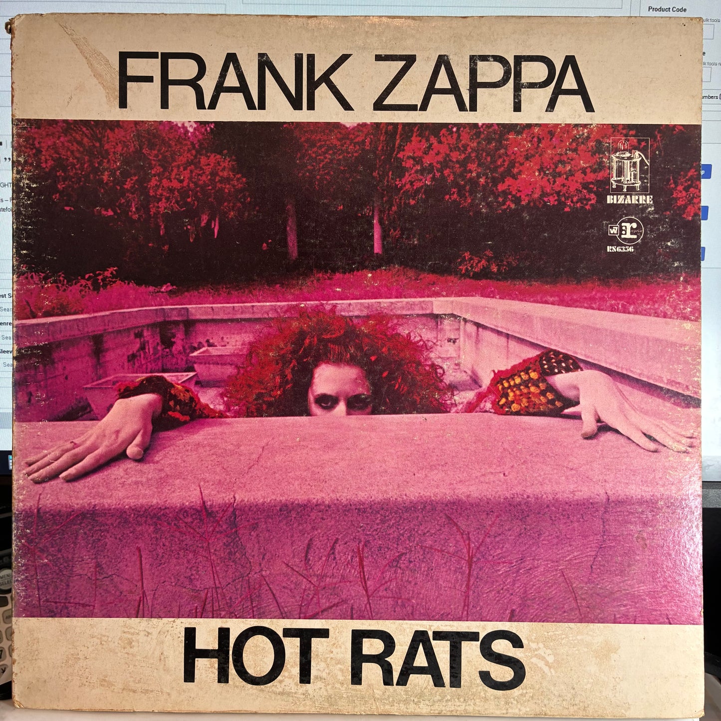 Frank Zappa - Hot Rats (VINYL) | - ROCK / USED *VERY GOOD+*