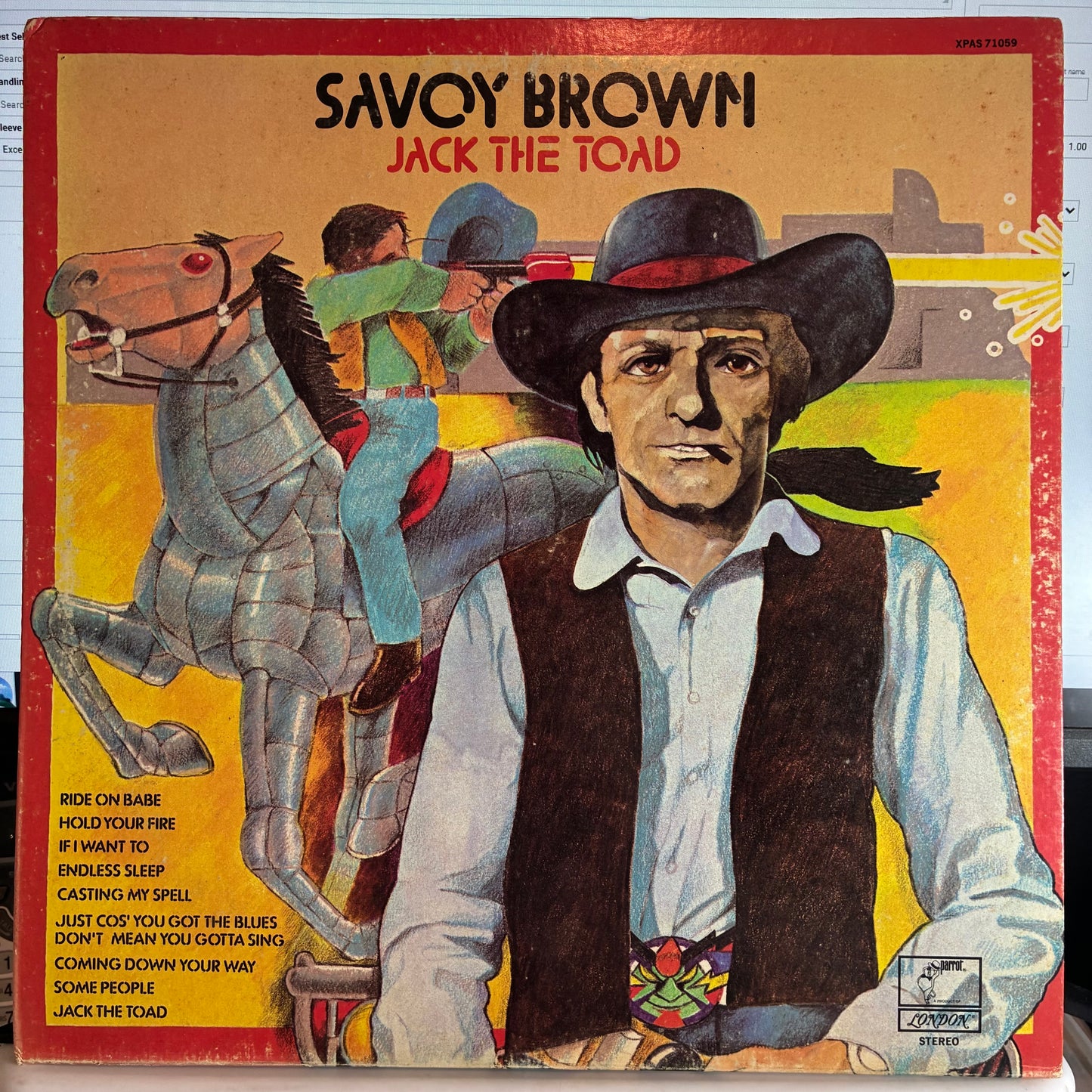 Savoy Brown - Jack The Toad (VINYL) | Very Good Plus (VG+) Excellent (EX) - ROCK / USED *VERY GOOD+*