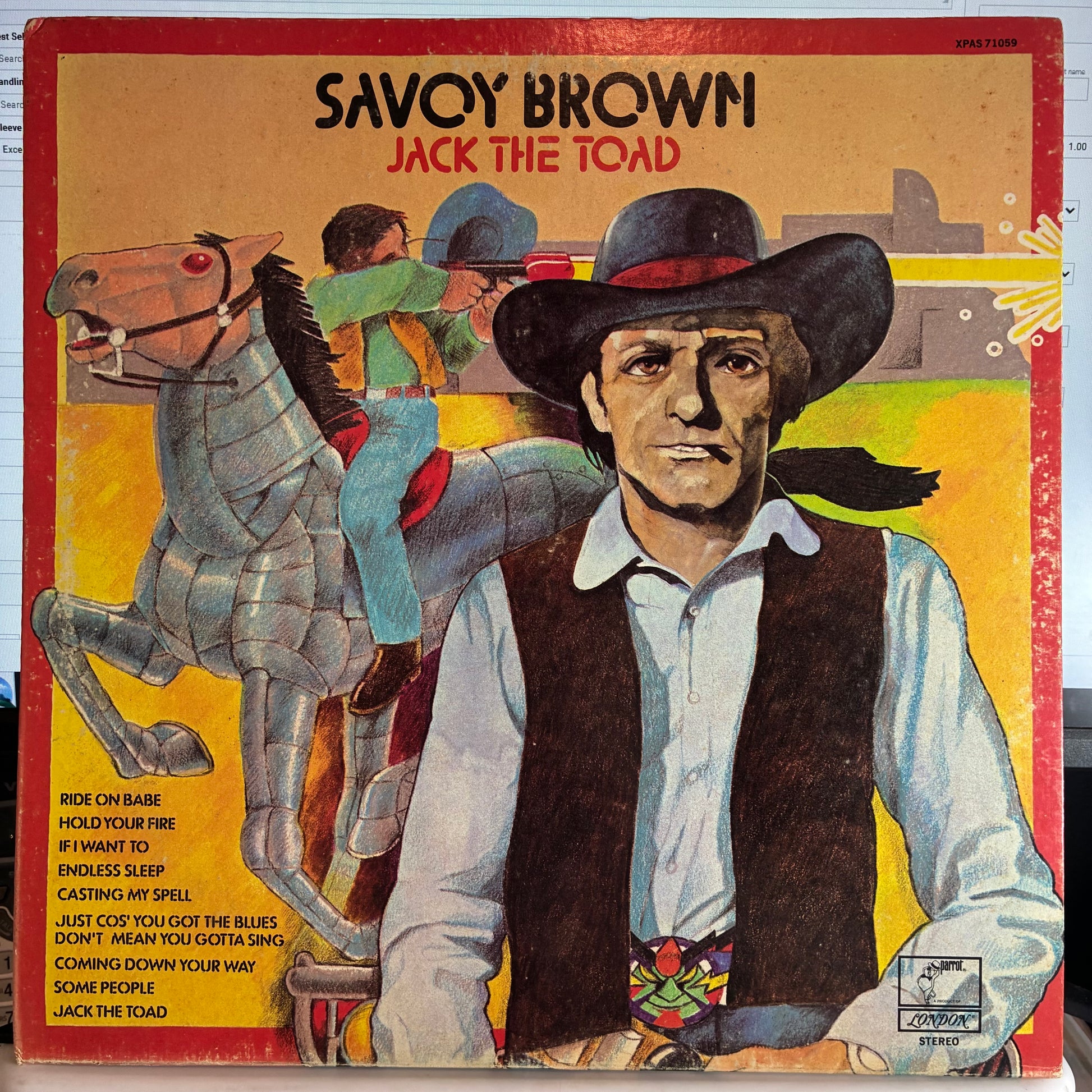 Savoy Brown - Jack The Toad (VINYL) | Very Good Plus (VG+) Excellent (EX) - ROCK / USED *VERY GOOD+*