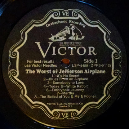 The Worst Of Jefferson Airplane | Very Good Plus (VG+) Near Mint (NM)
