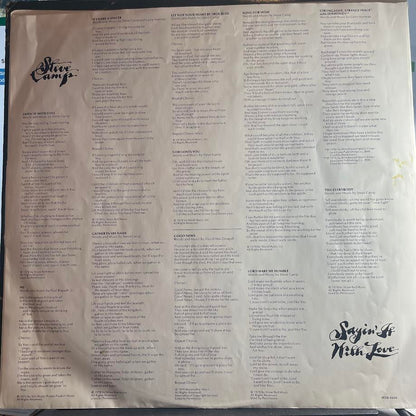 Sayin' It With Love (VINYL) | Very Good Plus (VG+) Very Good Plus (VG+) - ROCK / USED *VERY GOOD+*