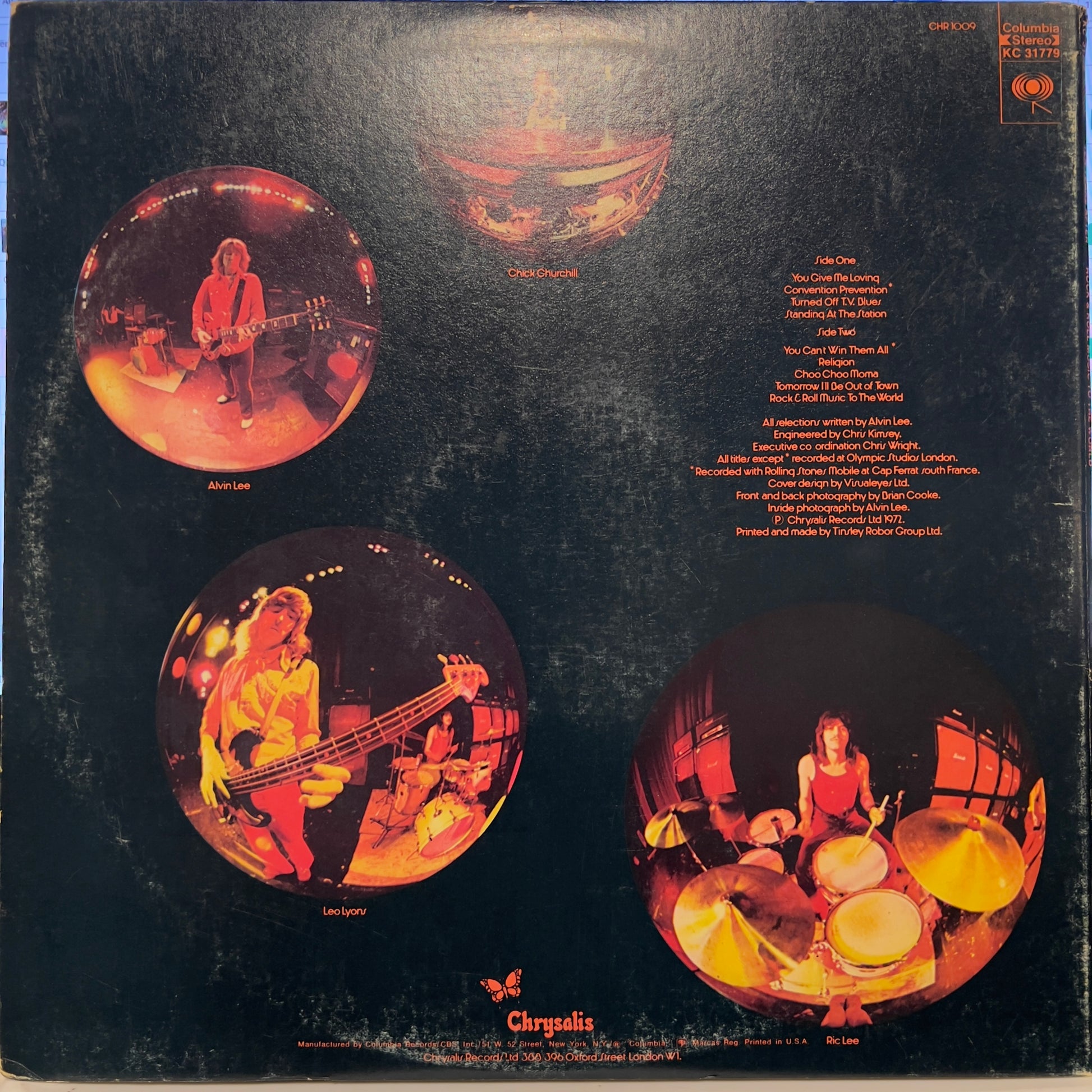 Ten Years After - Rock & Roll Music To The World *PICKNEYVILLE* | Very Good Plus (VG+) Very Good Plus (VG+) - ROCK / USED *VERY GOOD++*